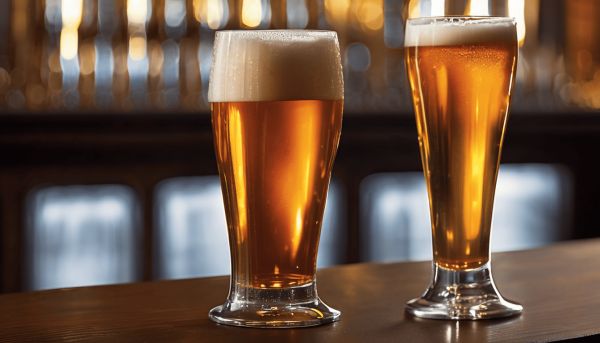 50 cl x 2 : optez pour les verres à bière élégants