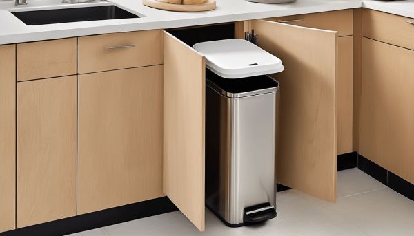 Adoptez la poubelle pour petite cuisine 20l adaptée à vos besoins