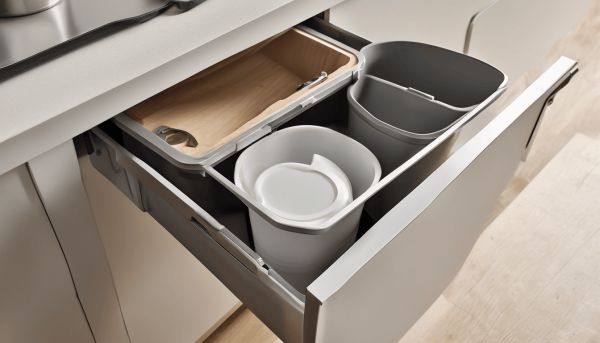 Choisir une poubelle de cuisine petite capacité pour un rangement optimisé
