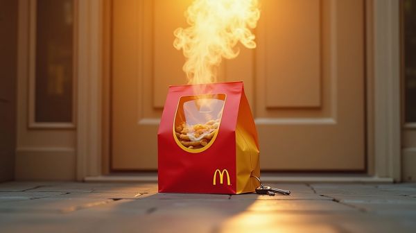 Recevez votre repas McDonald's rapidement à domicile